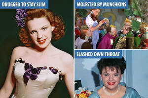 Judy Garland Sex Porn - How Judy Garland's hell of being groped by munchkins then drugged and  starved on Wizard of Oz set led to tragic downfall â€“ The Sun | The Sun