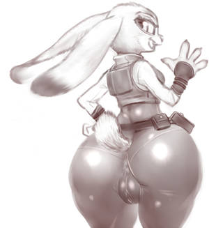 Huge Butts Porn Drawings - anthro anus ass big_ass big_butt cameltoe clothed disney female hoihoi  huge_butt judy_hopps lagomorph looking_back mammal pussy