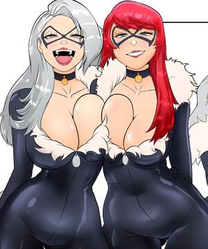 Black Mom Cat - Black Cat And Mary Jane -Ongoing- comic porn | HD Porn Comics