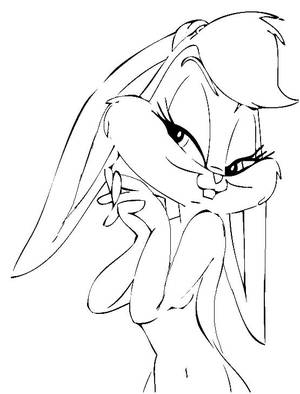 Lola Bunny Fucking Bull - Lola Bunny Coloring Pages - Looney Tunes cartoon coloring pages