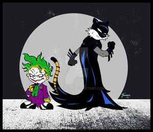 Hobbes And Susie Sex - Calvin and Hobbes Batman and Joker