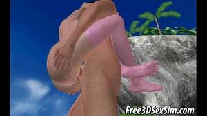 Beach Babes 3d Porn - Hot 3D blonde babe getting fucked on the beach - XVIDEOS.COM