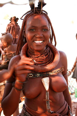 huge tits african tribe girl - Image ã€‘ The Himba tribe which lives in Africa (naked tribe) Big breasts  rate - Porn Image