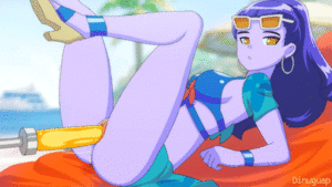 beach sex machine - Widowmaker is never visiting beach without her fucking machine â€“ Overwatch  Porn