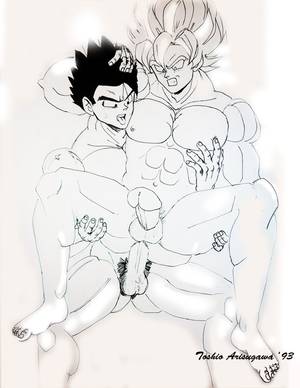Chinese Dragon Gay Porn - 1993 black hair dragon ball dragon ball z father and son gay hair incest  insertion male male only monochrome multiple males muscles nude penis  saiyan sex ...