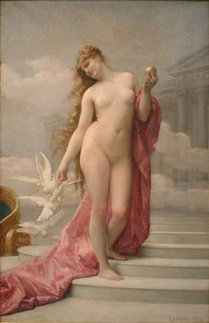 mythology erotica - Alexandre Cabanel - VÃ©nus victorieuse - Huile sur toile, 148 x 96 cm -