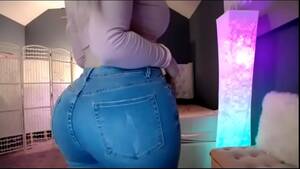 ebony jeans fuck - Her Big Ass in Tight Jeans - XVIDEOS.COM