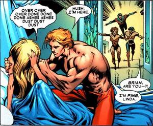 Captain Britain Porn - Brian Braddock AKA Captain Britain in Uncanny X-Men #462, Art by Alan Davis.