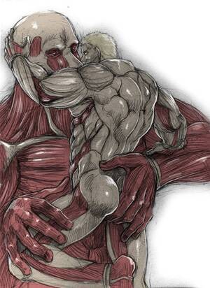 Attack On Titan Colossal Porn - Colossal Titan and Armored Titan [Attack on Titan] : r/rule34
