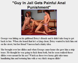 Anal Punishment Captions - Real Hardcore BDSM Porn