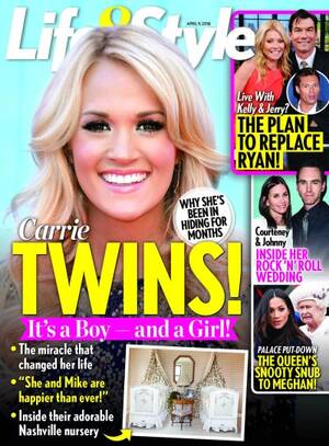 Carrie Underwood Interracial Fuck - Carrie Underwood Said to Be Expecting Twins With Husaband Mike Fisher