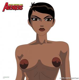 Maria Hill Pussy - Maria Hill shows her perfect boobs â€“ Avengers Hentai