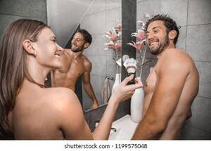 couples nudism up close - Couples Goals Young Couple Bathroom Attractive Stock Photo 1199575048 |  Shutterstock