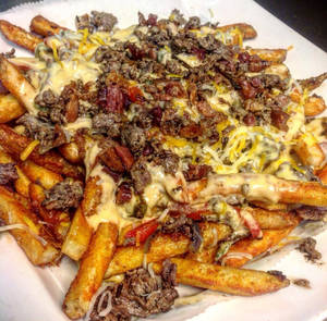 Homemade Philly Porn - Loaded Philly Steak & Cheese Fries!