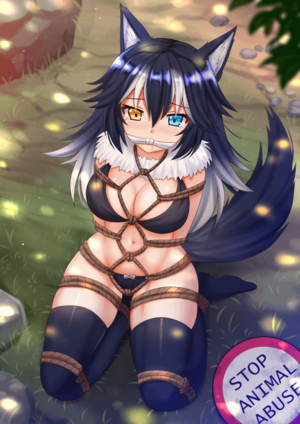 Anime Werewolf Girl Porn - Nobody can resist tying up a wolf girl~ free hentai porno, xxx comics,  rule34 nude art at HentaiLib.net