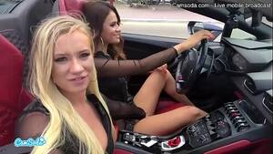 lesbian driving - Camsoda - Latina Vanessa Veracruz Masturbating and Lesbian Sex With Bailey  Brooke While Driving Lamborghini - XVIDEOS.COM