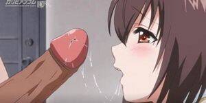 first blow job hentai - Petite Hentai Girl Blackmailed into First BLowjob - Tnaflix.com