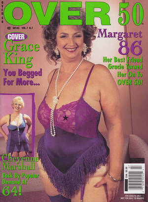 Granny Porn Magazine Covers - Over 50 Front Cover