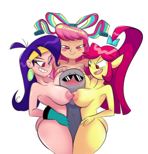 Mighty Magiswords Girl Porn - Rule34 - If it exists, there is porn of it / herny, giffany, smoke (yin  yang yo), vambre warrior / 250862