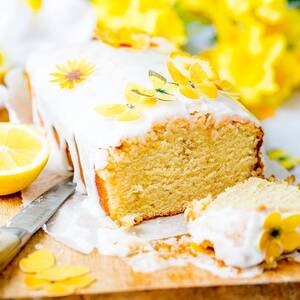 Asian Porn Star Cake - Vegan Lemon Drizzle Cake - Nicky's Kitchen Sanctuary