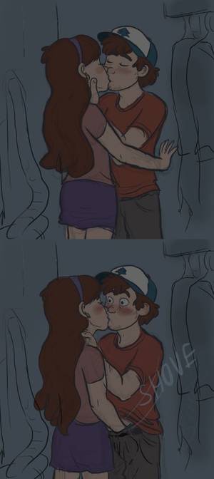 Mabel And Dipper Having Sex - Gravity Falls - dipper pines doublepines down pants hair hat mabel pines  pinecest
