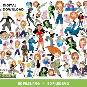 Diaper Kim Possible Porn - Kim Possible Svg - Etsy