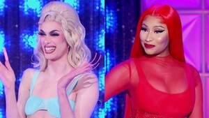 lesbian sex nicki minaj ass - Nicki Minaj Joked She'd Steal Gigi Goode's 'Drag Race' Lyricsâ€”And She Did
