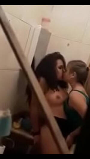 hidden camera lesbian - Lesbian teen babes filmed with a hidden camera while kiss... | Any Porn