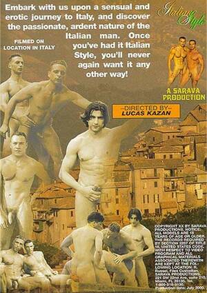 Italian Porn 2000s - Italian Style | Sarava Productions Gay Porn Movies @ Gay DVD Empire