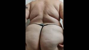 Bbw G String Porn - Alt Enby BBW Wearing G-string Jiggles and Spreads Ass (short) - Pornhub.com