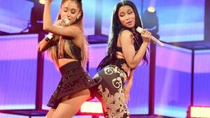 Ariana Grande Hot Ass - New Song: Ariana Grande & Nicki Minaj - 'Side To Side' - That Grape Juice