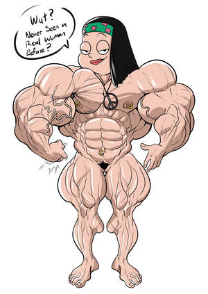 American Dad Muscle Porn - Rule 34 - american dad guitartist03 hayley smith hyper muscles muscular  female tagme | 4657126