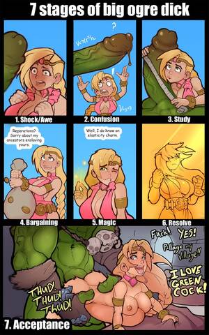 big ogre cock - 7 Stages Of Big Dick 17 | 7 Stages of Big Dick | Luscious Hentai Manga &  Porn