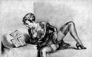 antique erotic toons - Old Erotic Art | MOTHERLESS.COM â„¢