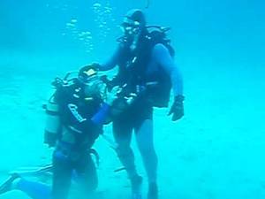 Diver - diving sex