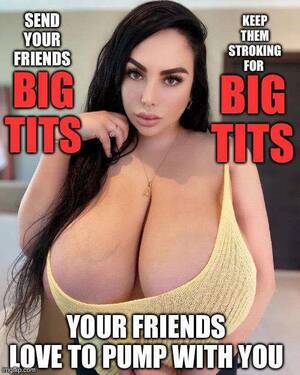 Enormous Tits Captions - Addicted to huge tits : r/pornrelapsed