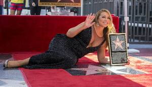 Mariah Carey Porn Captions - Mariah Carey gets star on Hollywood Walk of Fame â€” PHOTOS | Entertainment