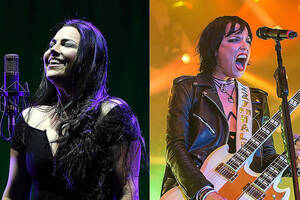 Amy Lee Fucking Girls - Amy Lee + Lzzy Hale: It's Important to Show Young Girls We Did It
