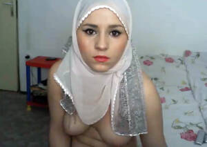 arab amateur girls - Naked Arab girl does webcam show in a head scarf - amateur porn at ThisVid  tube