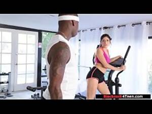 fucking black personal trainer - Sexy Babe Fucked By A Black Gym Trainer - xxx Mobile Porno Videos & Movies  - iPornTV.Net