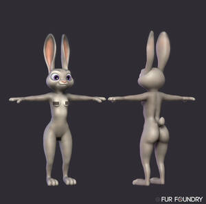 Judy Hopps Furry 3d Porn - JudyHopps 3D - WIP by FurFoundry on DeviantArt