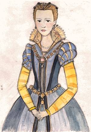 Maria De Berg Porn - Maria de' Medici (1540-1557) daughter of Cosimo I de' Medici