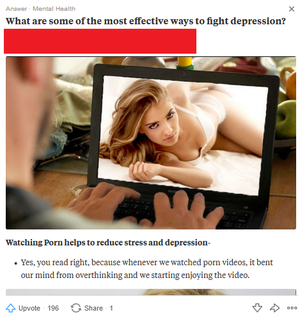 Depressed Porn Captions - Therapists hate this. Heal your depression using this one simple trick :  r/wowthanksimcured