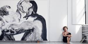 black nude sketches - What Happens When Women Paint Male Anatomy - Explicit Paintings of Men