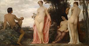 Aphrodite Athena Porn - Eduard Lebiedzki Judgement of Paris