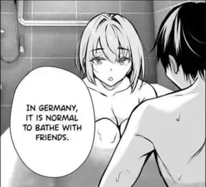 German Anime Porn - Gensuki] The Reason Why a German Girl takes a Bath Together with Me on her  Homestay free hentai porno, xxx comics, rule34 nude art at HentaiLib.net