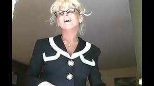 French Mature Glasses - blonde mature french teacher Mrs. Vogue with glasses help student -  XVIDEOS.COM