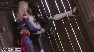 marvel lesbian porno - WickedPictures - Captain Marvel vs Captain Marvel ðŸŽ®ðŸ¦¹â€â™€ï¸ 3D Porn