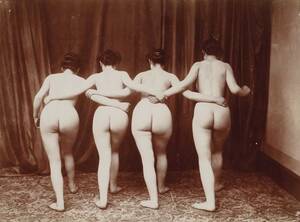 1890s Nudes Porn - Lot 232 - Nudes. Four studies of female nudes,