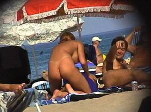 ibiza nude beach sex - ... nude beach voyeur photo ...